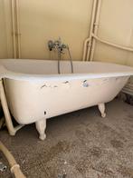 Vintage beige badkuip, Doe-het-zelf en Bouw, Bad