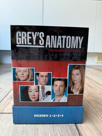 DVD-box Grey’s Anatomy seizoenen 1-4 beschikbaar voor biedingen