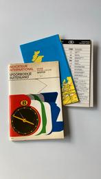 Spoorboekje buitenland winter 81-82, Ophalen of Verzenden, Gebruikt