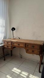 vintage antiek bureau of bijzettafel, Enlèvement ou Envoi, Bureau