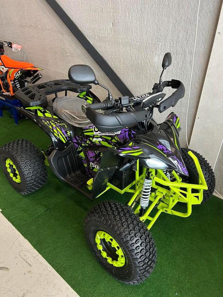 Showroom met benzine of elektrische quads voor kinderen, Kinderen en Baby's, Speelgoed | Buiten | Accuvoertuigen, Nieuw, Ophalen