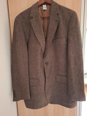 Blazer Mario Barutti, bruin linnen 098/L40 beschikbaar voor biedingen