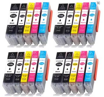 Cartridgeset 570/571 voor Canon beschikbaar voor biedingen