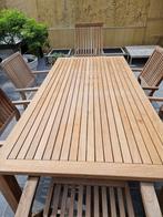 Luxe tuinset Gloster als nieuw, Tuin en Terras, 6 zitplaatsen, Teakhout, Ophalen of Verzenden, Zo goed als nieuw