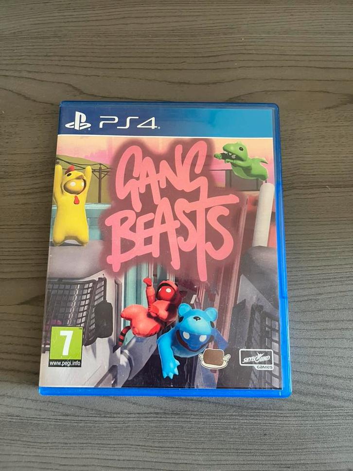 Gang Beasts (PS4), Games en Spelcomputers, Games | Sony PlayStation 4, Zo goed als nieuw, Overige genres, Vanaf 12 jaar, Ophalen of Verzenden