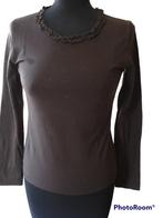 NIEUW. longsleeve Thelma en Louise mt 36, Kleding | Dames, T-shirts, Bruin, Nieuw, Ophalen of Verzenden, Lange mouw