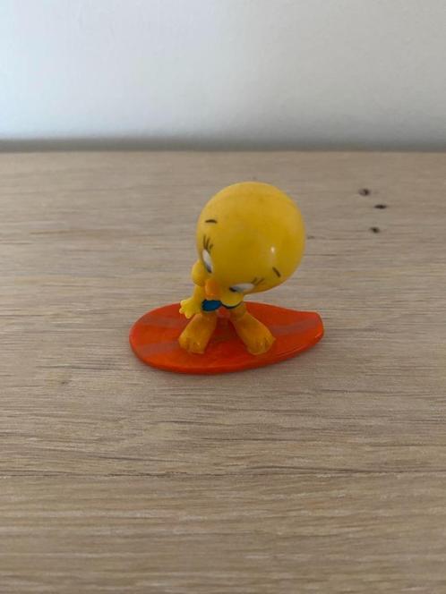 Tweety met surfplank, Collections, Jouets miniatures, Comme neuf, Enlèvement ou Envoi