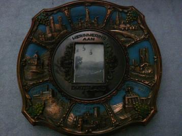 Vintage  koperen wandbord / fotolijst uit Duitsland  beschikbaar voor biedingen