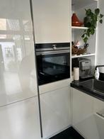 WAANZINNIG MOOIE HOOGGLANS greeploos keuken, Ophalen, Wit, Graniet of Steen, Dubbelwandige keuken