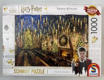 Schmidt puzzel Harry Potter 1000 Thomas Kinkade Great Hall beschikbaar voor biedingen