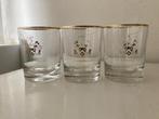 3 glazen van FX De Beukelaer, Gebruikt, Borrel- of Shotglas, Ophalen
