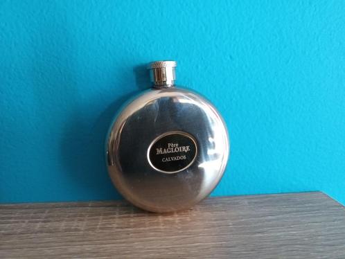 Vintage heupflesje 'Calvados' - OPRUIMING!, Verzamelen, Glas en Drinkglazen, Zo goed als nieuw, Overige typen, Ophalen of Verzenden