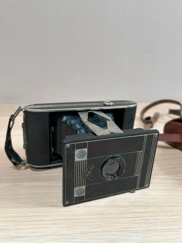 Fototoestel Billy Clack agfa no 74  houder en handleidingg beschikbaar voor biedingen