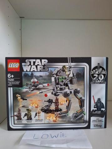 Lego Star wars Clone Scout Walker 20Year (75261) beschikbaar voor biedingen