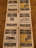 15 revues royal automobile club de Belgique 1924, Ophalen of Verzenden, Gebruikt, Auto's
