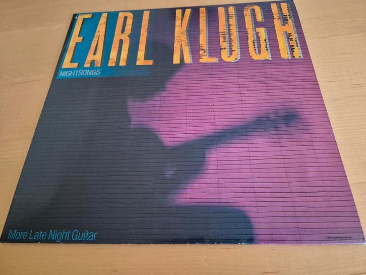 Earl Klugh LP 1984 Night Songs, CD & DVD, Vinyles | Jazz & Blues, Utilisé, Jazz, Enlèvement ou Envoi
