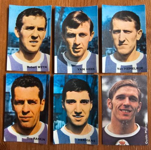 1969-73 Victoria (pre panini) 6 chromos/stickers Beerschot!, Hobby en Vrije tijd, Stickers en Plaatjes, Zo goed als nieuw, Meerdere plaatjes