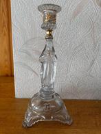 Glazen kandelaars (figuurtjes) met verguld, Enlèvement, Verre