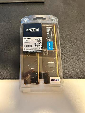 PC DDR5 RAM 2x8gb 5200mhz CL42 beschikbaar voor biedingen