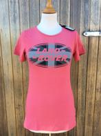 *PROMO* Landrover Ladies Union Jack T-shirt Roos, Nieuw, Korte mouw, Roze, Ophalen
