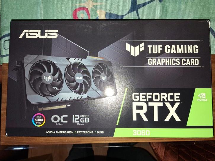 ASUS TUF Gaming GeForce RTX 3060 12GB V2 OC Edition, Computers en Software, Videokaarten, Zo goed als nieuw, Nvidia, PCI-Express 4.0