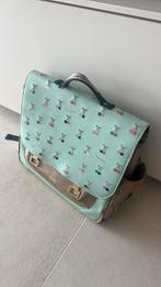 Jeune premier boekentas, Handtassen en Accessoires, Tassen | Schooltassen, Ophalen, Gebruikt, Blauw, Rugtas