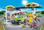 Playmobil benzinestation 70210, Ophalen of Verzenden, Gebruikt