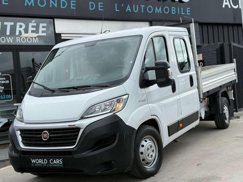 Fiat Ducato 2.3 Multijet/TVAC*BTW/TRI-BENNE BASCULANTE/7 PLA, Auto's, Bestelwagens en Lichte vracht, Bedrijf, Te koop, ABS, Airbags