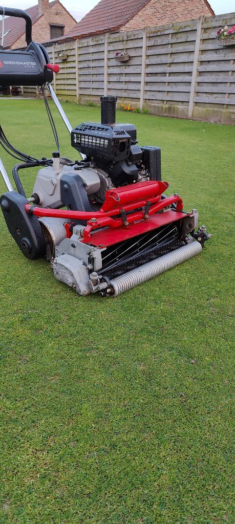 Toro flex 1021 greensmaaier, Tuin en Terras, Grasmaaiers, Gebruikt, Benzine-grasmaaier, 50 cm of meer, Kooimesmaaier, Versnellingen