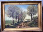 Decaluwe Lea/dreef - schilderij op doek, Ophalen