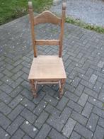 stoelen, Huis en Inrichting, Stoelen, Ophalen, Gebruikt, Hout, Vijf, Zes of meer stoelen