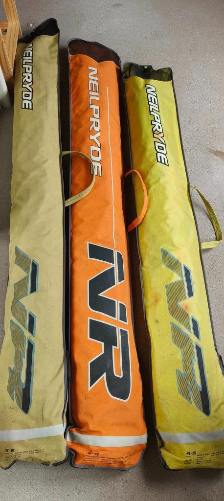 windsurfen zeilen/masten/gieken - Neil Pryde, Watersport en Boten, Windsurfen, Gebruikt, Zeil, 250 tot 300 cm, Ophalen