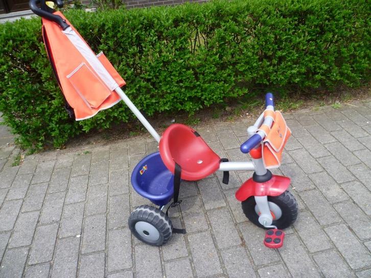 driewieler merk SMOBY, Kinderen en Baby's, Speelgoed | Buiten | Voertuigen en Loopfietsen, Zo goed als nieuw, Ophalen of Verzenden
