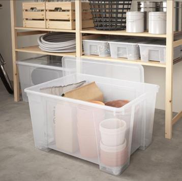 Ikea Samla 130 Liter Bakken 40 stuks beschikbaar voor biedingen