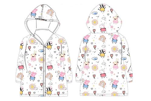 Peppa Pig Regenjas Transparant - Maat 98/104-110/116-122/128, Kinderen en Baby's, Kinderkleding | Maat 110, Nieuw, Jongen of Meisje