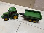 Speelgoed tractor met kar John Deere, Kinderen en Baby's, Ophalen, Zo goed als nieuw