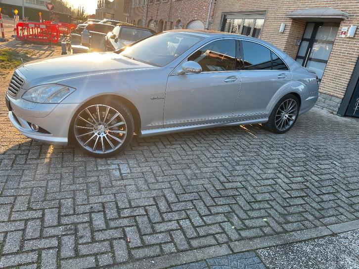 Mercedes S 500 met 6.3 Amg kit ook velgen w222 velgen 20, Auto's, Mercedes-Benz, Bedrijf, Te koop, S-Klasse, ABS, Adaptive Cruise Control