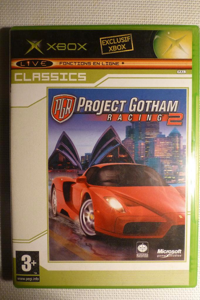 De originele Xbox-game van Project Gotham Racing, Games en Spelcomputers, Games | Xbox Original, Zo goed als nieuw, Racen en Vliegen