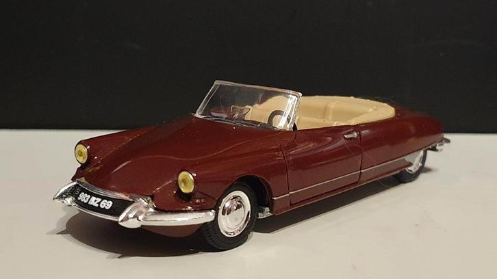 1/43 Citroën DS 19 décapotable 1963, Hobby en Vrije tijd, Modelauto's | 1:43, Zo goed als nieuw, Auto, Norev, Ophalen of Verzenden
