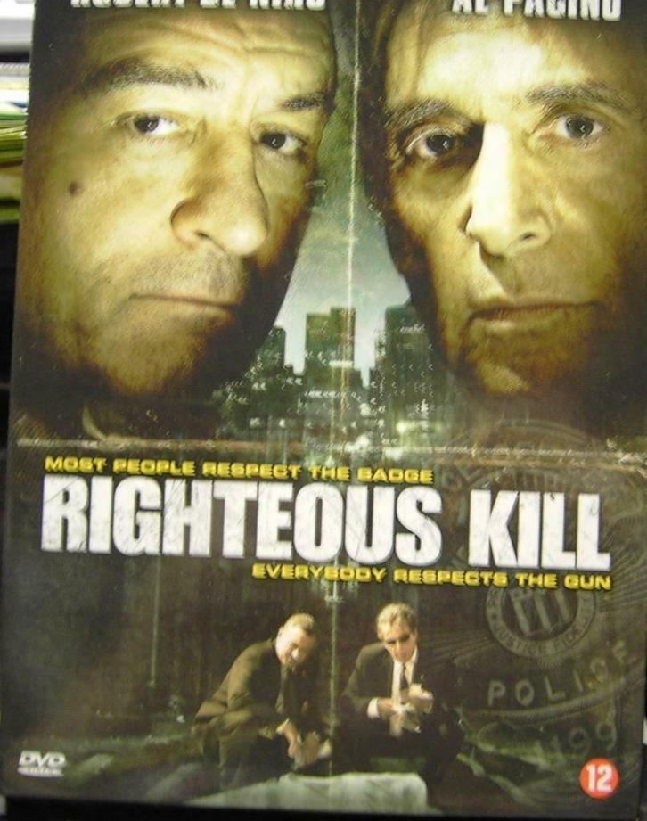 Righteous Kill DVD, Cd's en Dvd's, Dvd's | Thrillers en Misdaad, Zo goed als nieuw, Actiethriller, Ophalen of Verzenden