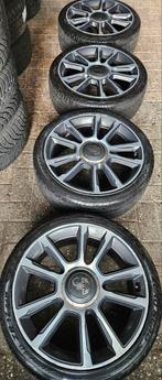 17 inch Fiat 500 Abarth Velgenset 4x98 Pirelli 5-7mm, Ophalen