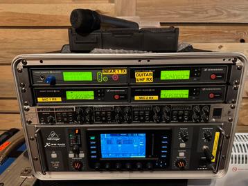 BEHRINGER X32rack - S32 stagebox - 3 UHF sets beschikbaar voor biedingen