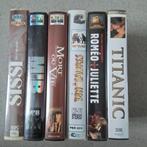 6 cassettes vidéo,  Titanique, sissi face à son destin...., Enlèvement ou Envoi