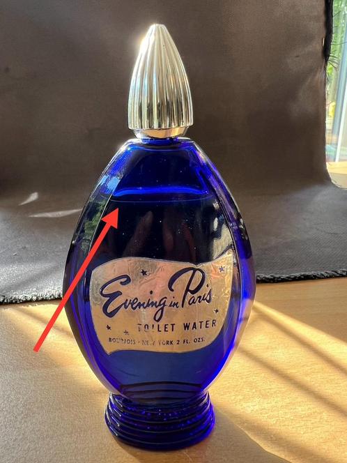 EVENING IN PARIS VINTAGE PARFUM 60 ml, Verzamelen, Parfumverzamelingen, Parfumfles, Ophalen of Verzenden