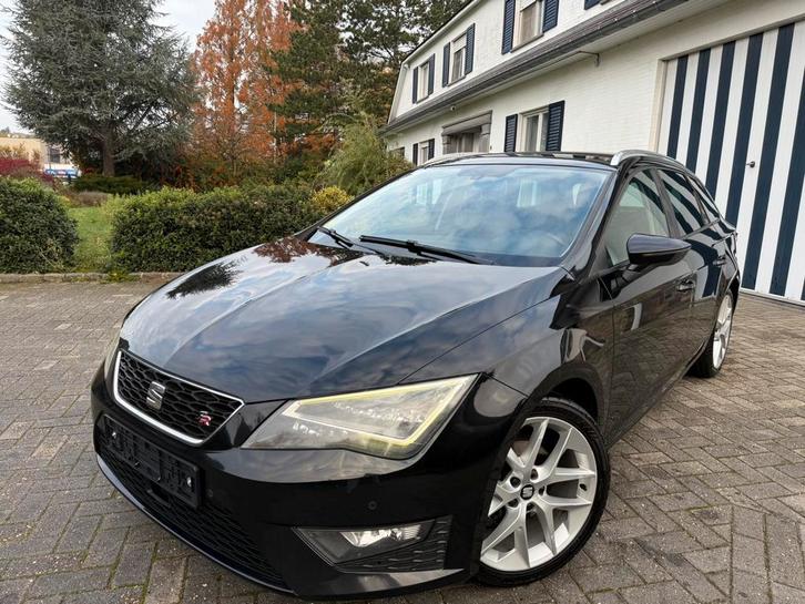 Seat Leon FR - Sport Edition - Blanco Gekeurd - Nieuwstaat!, Auto's, Seat, Bedrijf, Leon, ABS, Adaptieve lichten, Adaptive Cruise Control