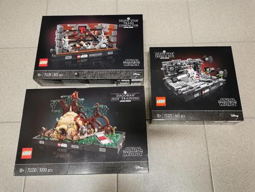 Set van 3 Lego Star Wars 75329, 75330, 75339 (nieuw), Kinderen en Baby's, Speelgoed | Duplo en Lego, Nieuw, Lego, Complete set