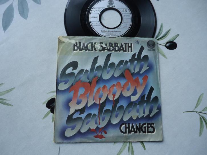 7" BLACK SABBATH - Sabbath Bloody Sabbath, Cd's en Dvd's, Vinyl | Hardrock en Metal, Verzenden