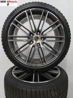 Originele Porsche Panamera 21 inch Turbo velgen winterbanden, Gebruikt, 275 mm, Banden en Velgen, Personenwagen