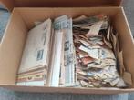 Schoenendoos met postzegels op papier Finland, Ophalen of Verzenden