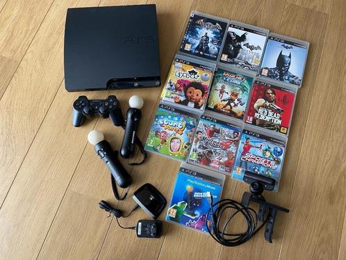 Sony Playstation3 PS3 Slim 250GB + Jeux, Consoles de jeu & Jeux vidéo, Consoles de jeu | Sony PlayStation 3, Comme neuf, Slim